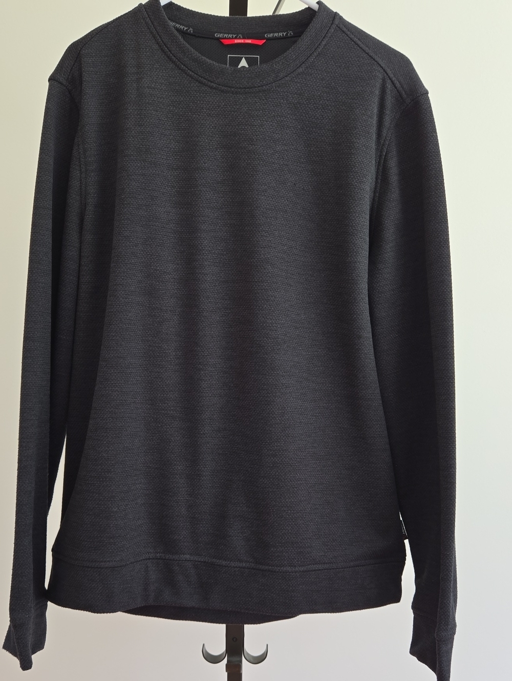 Gerry Men's Dark Charcoal Crewneck Sweater